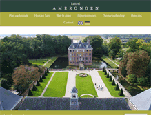 Tablet Screenshot of kasteelamerongen.nl